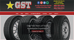 Desktop Screenshot of goldenstartire.com